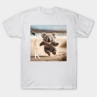 Letter K for Koala AdventuresOfSela T-Shirt